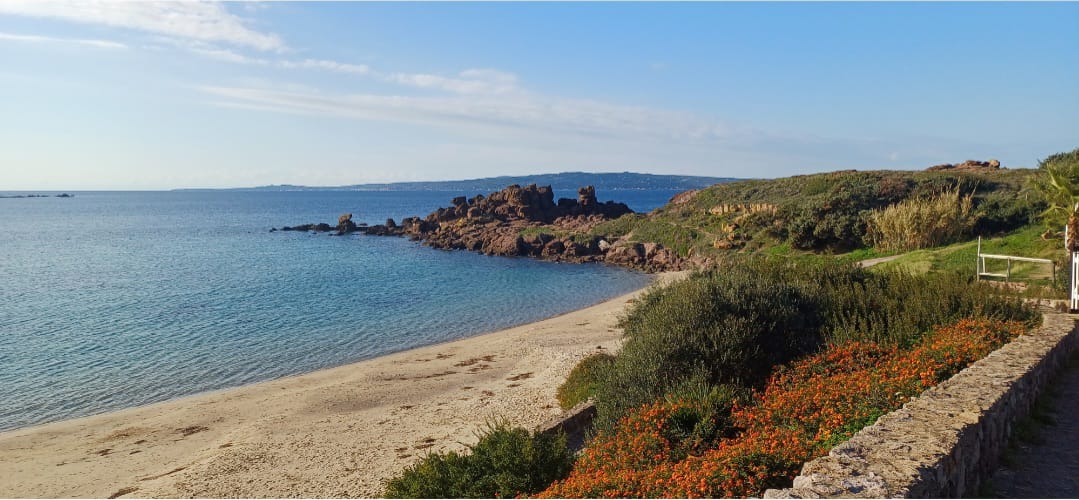 Vue mer pr&egrave;s de Gonnesa